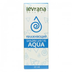 Бальзам для губ, Levrana natural (Леврана нейчерал) 10 г аква увлажняющий